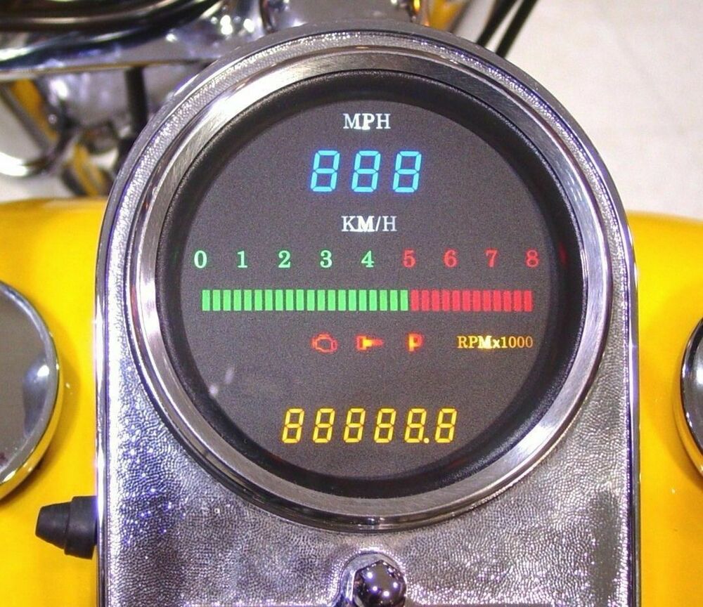harley speedometer tachometer combo